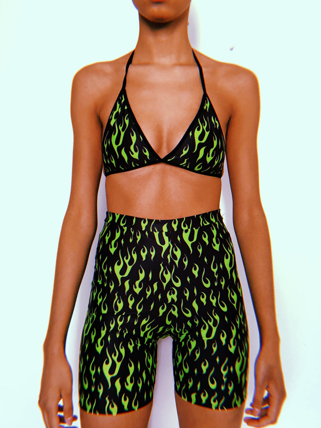 Neon Green OG Bralette Set