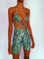 Snakey Cycling Shorts Set