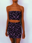 Lilac OG bandeau and skirt set
