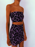 Lilac OG bandeau and skirt set