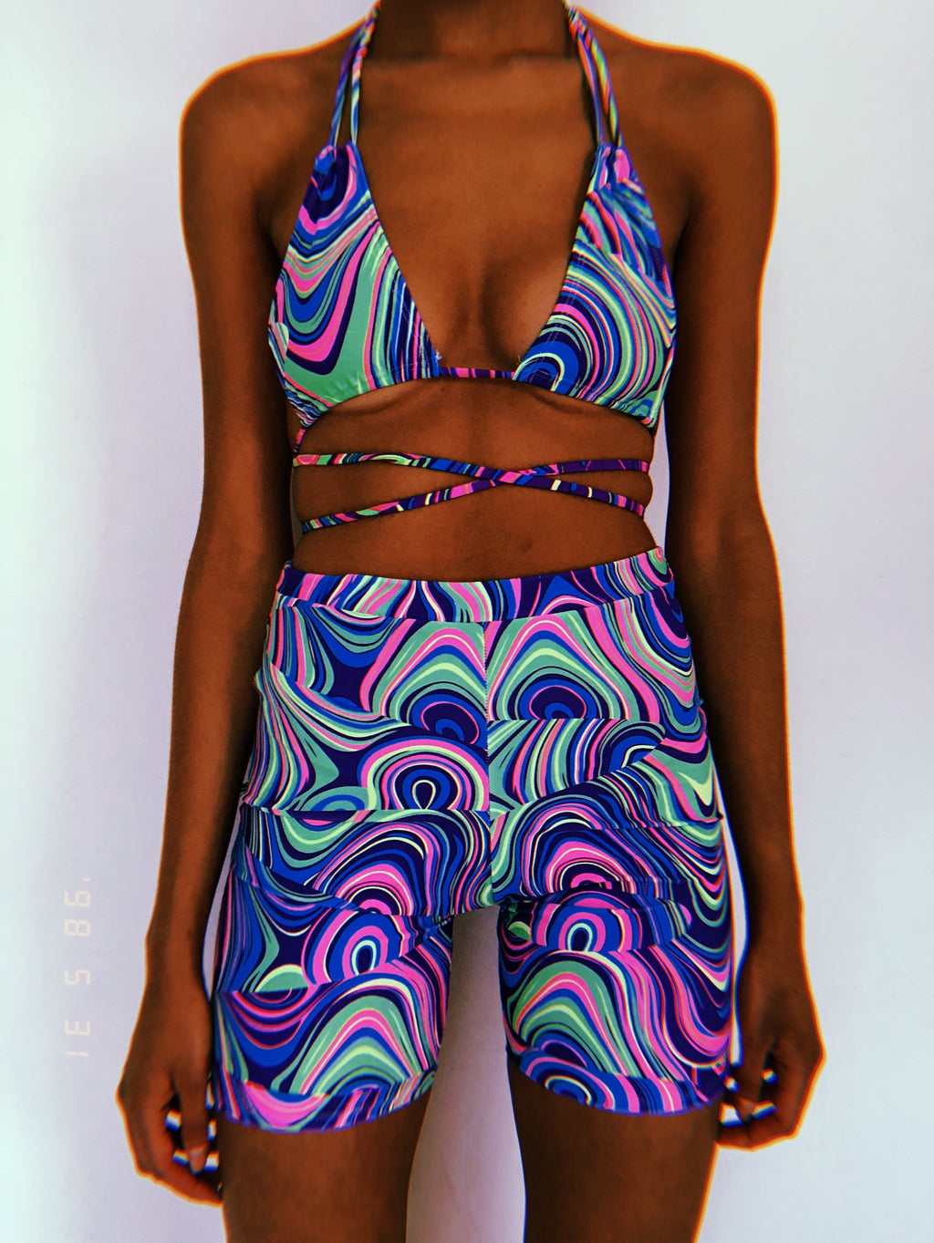 Kaleidoscope Cycling Short Set