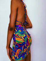 Psychedelic Skirt Set