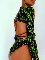 Neon Green OG Extreme Crop Set