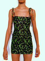Neon OG Tie Up Dress