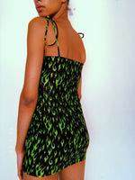 Neon OG Tie Up Dress