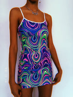 Kaleidoscope White Strap Dress