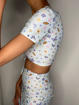 The Butterfly Effect Ruched Top