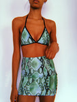 Snakey Skirt Set