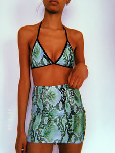 Snakey Skirt Set