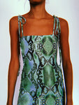 Snakey Baby Doll Dress