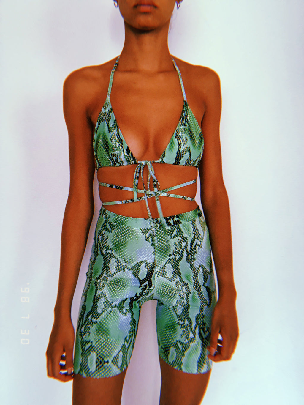 Snakey Cycling Shorts Set