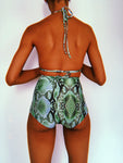 Snakey Hotpants Set