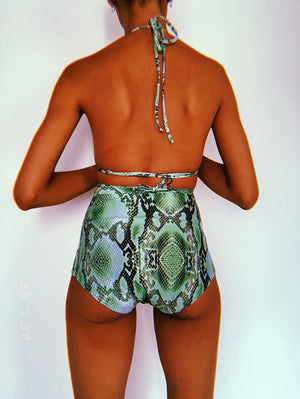 Snakey Hotpants Set