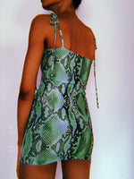 Snakey Baby Doll Dress