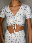 The Butterfly Effect Ruched Top