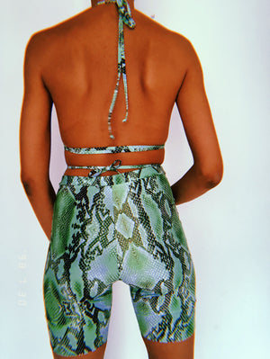 Snakey Cycling Shorts Set
