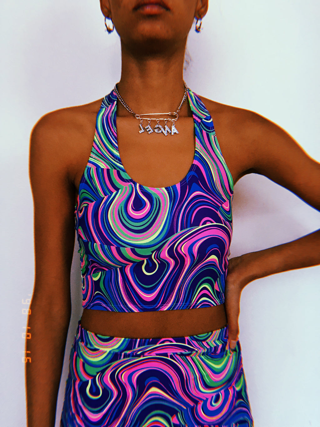 Kaleidoscope Halter Top