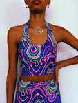 Kaleidoscope Halter Top