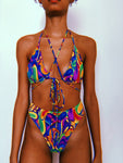 Psychedelic Bikini Set