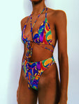 Psychedelic Bikini Set