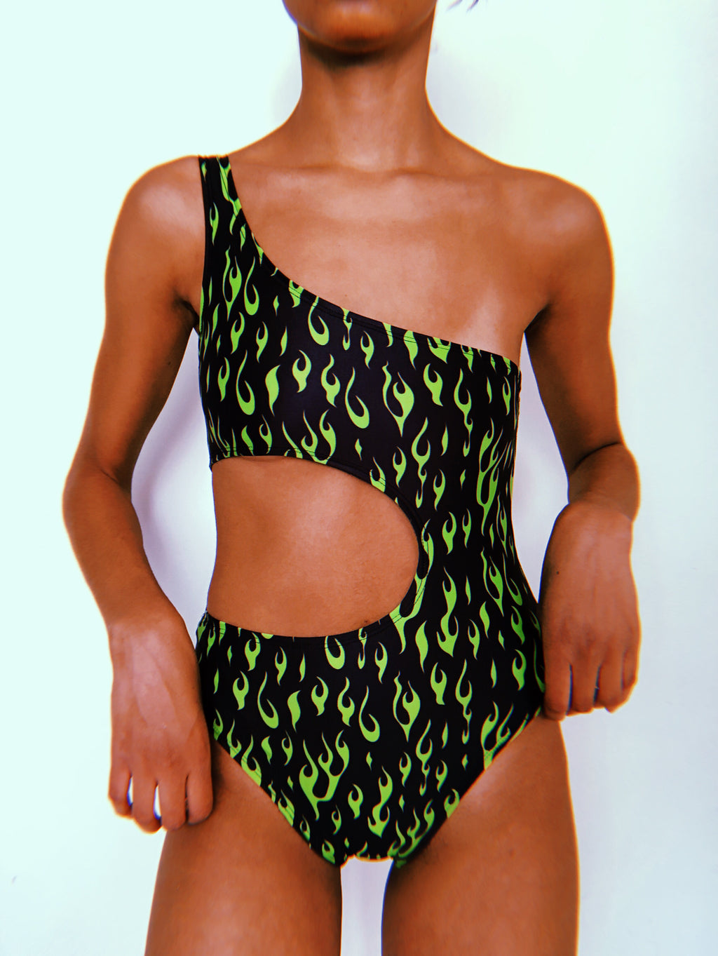 Neon OG Cut out Swimwear