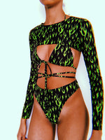 Neon Green OG Extreme Crop Set