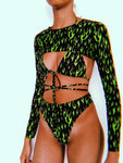 Neon Green OG Extreme Crop Set