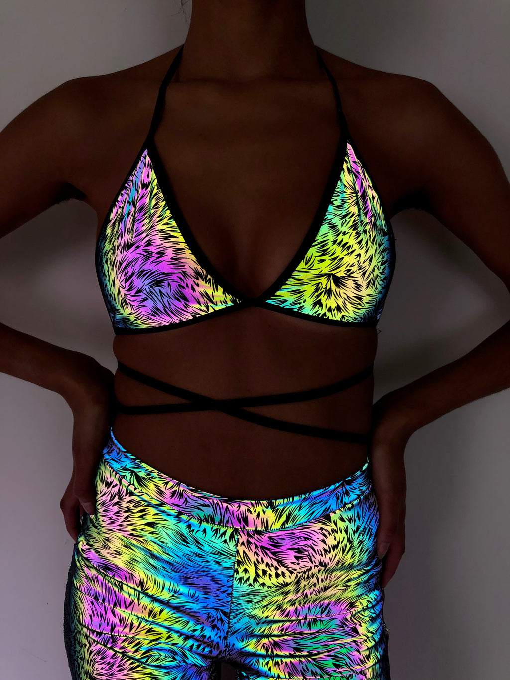 Tiger Refletive Bralette ONLY