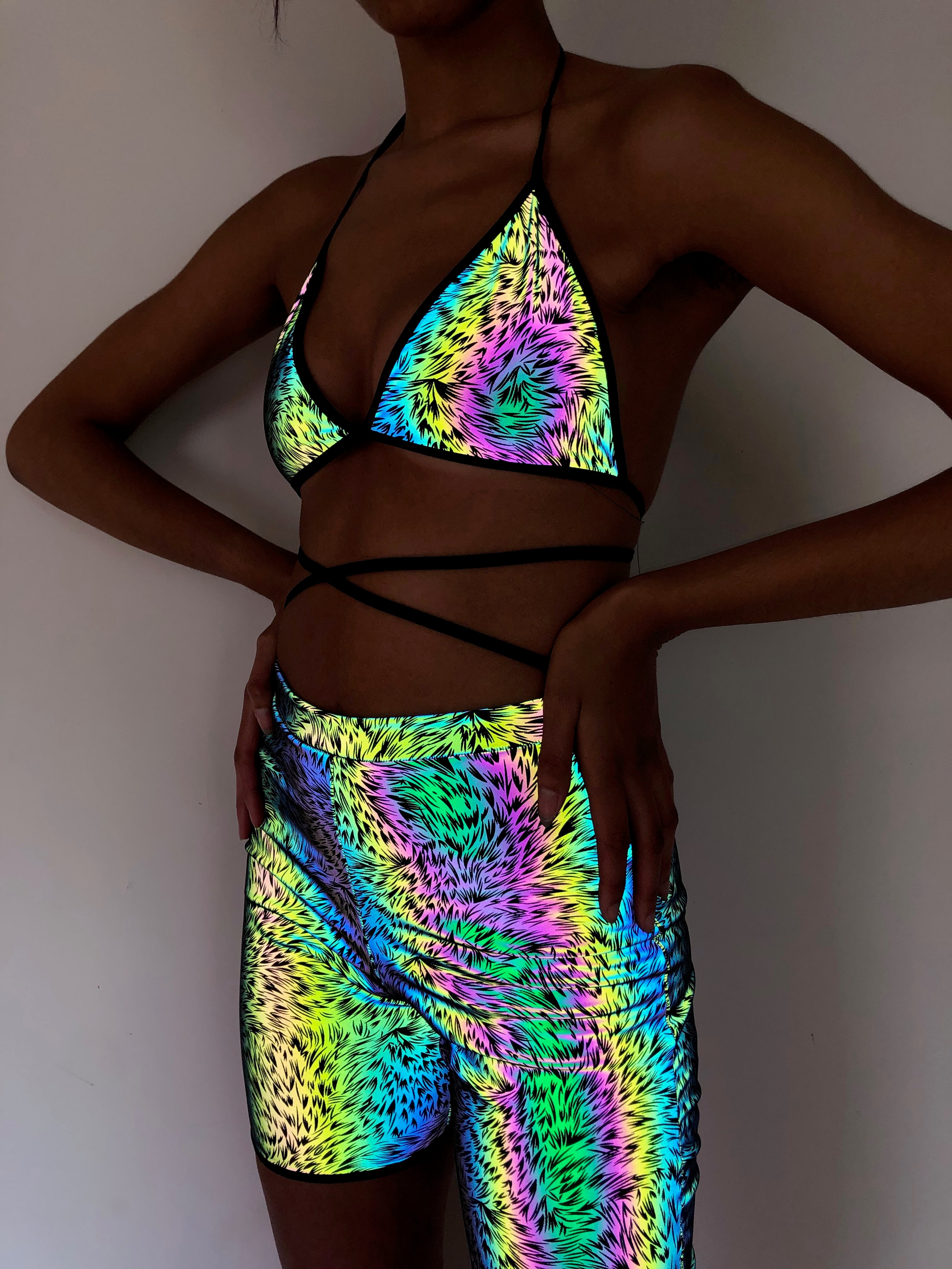 Tiger Refletive Bralette ONLY