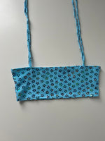 (60) - Size 4-6 - Flower Bandeau Strap Top
