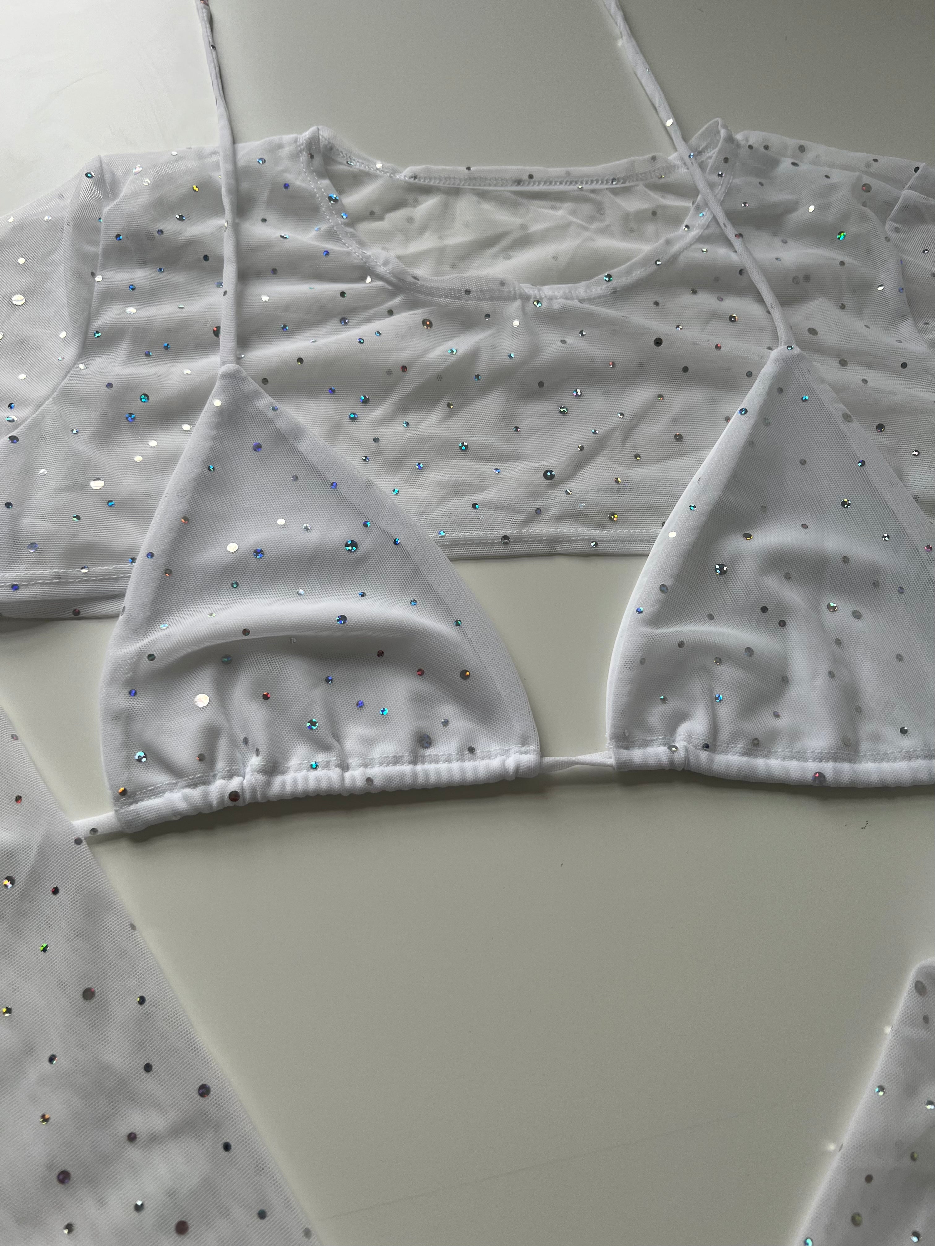 (41) - Size 12 - Sparkle Two Piece Set