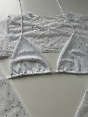 (41) - Size 12 - Sparkle Two Piece Set