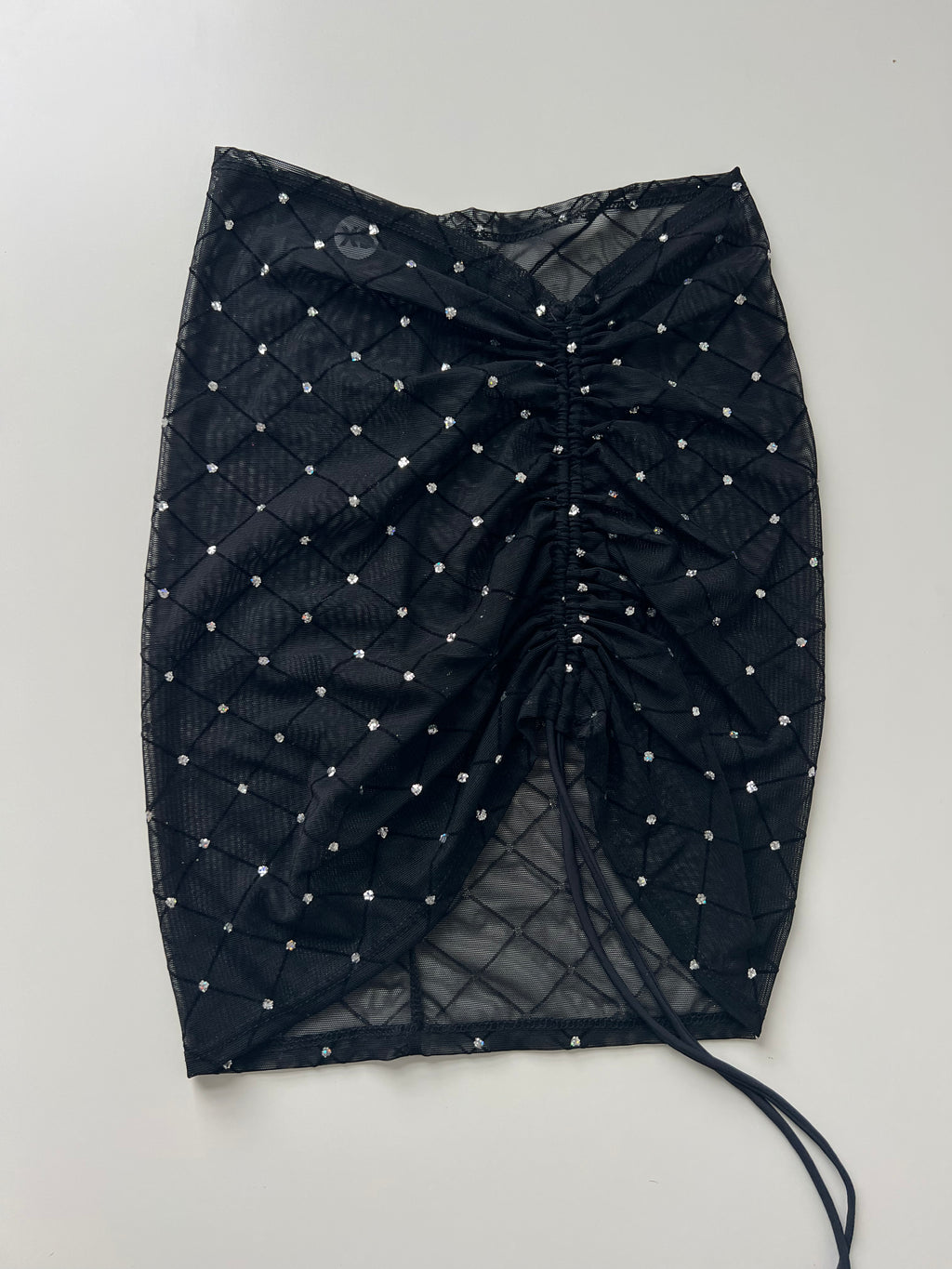 (37) - Size 4-6 - Glitz Mesh Skirt