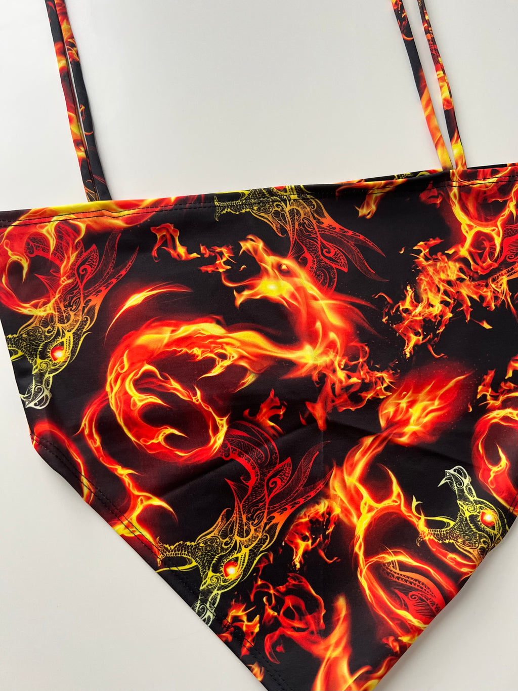 (46) - Size 10 - Dragon Bandana Top