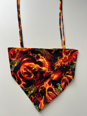 (46) - Size 10 - Dragon Bandana Top