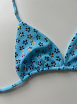 (45) - Size 4-6 - Flower Bikini Top