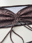 (15) Size 8 - Cheetah Ruched Set