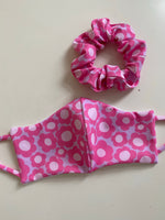 Pink Daisy Mask Set