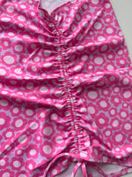 (11) Size 8 -  Flower Ruched Skirt