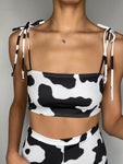 Cow Cycling Short Set
