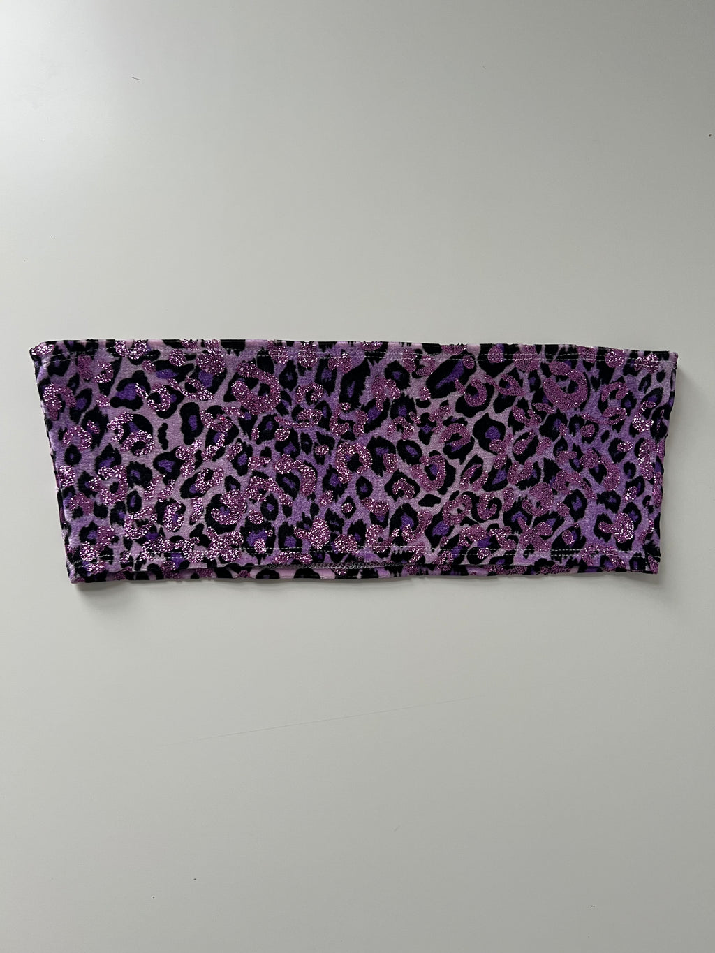 (75) - Size 10 - Purple Cheetah Bandeau
