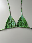 (54) - Size 8 - Snake Bikini Top