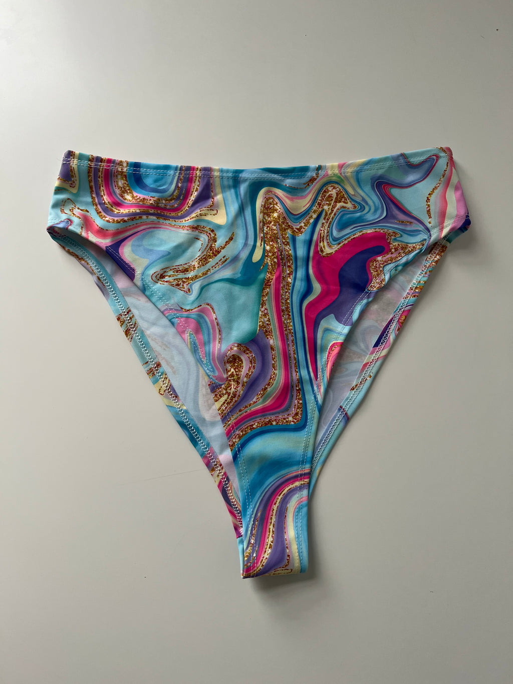 (85) - Glitter High Waist Bottoms
