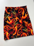 (13) Size 8 - Fire Dragon Skirt