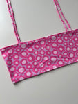 (29) Size 10 - Pink Flower Strap Bandeau
