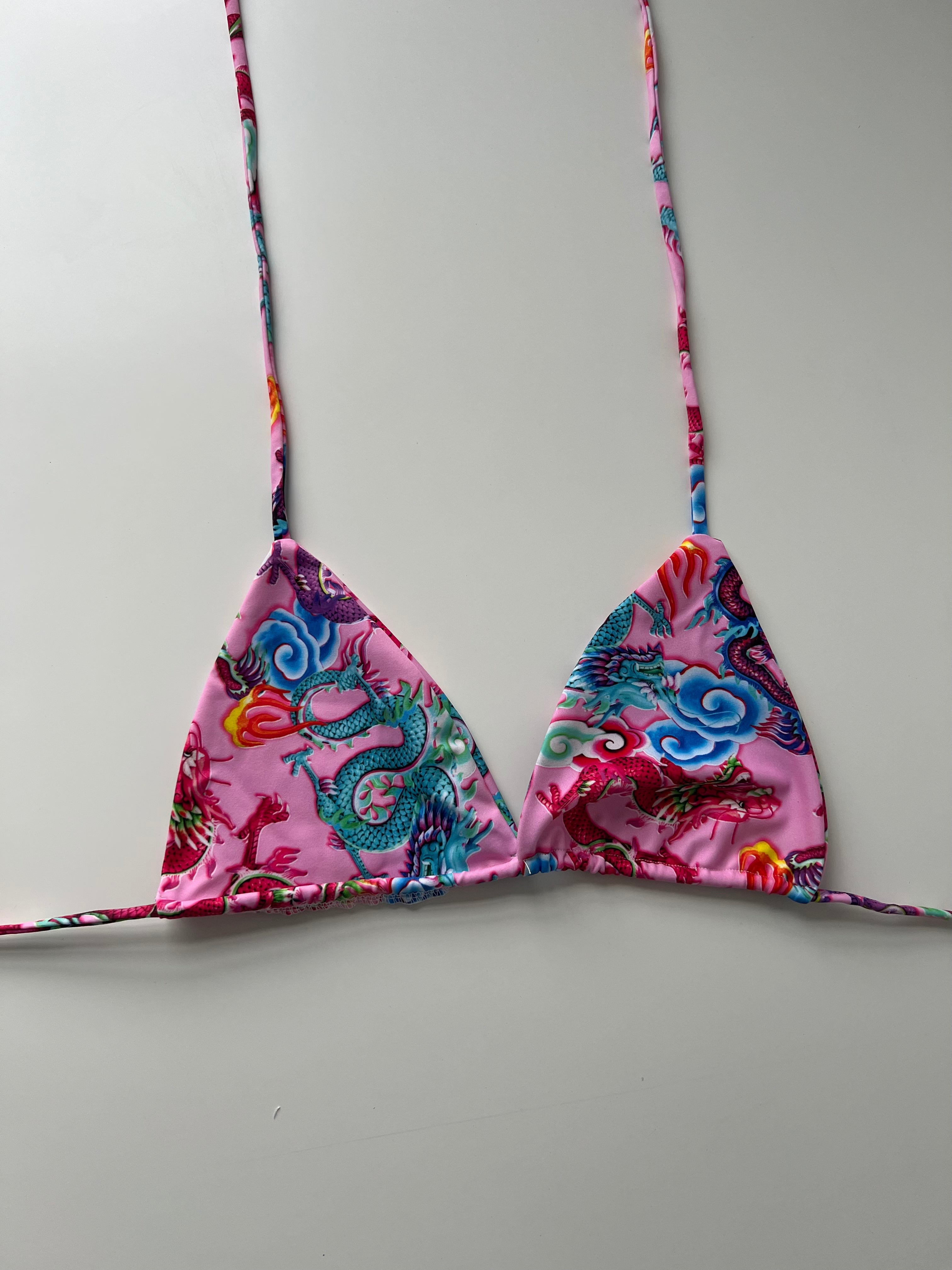 (38) Size 10 - Pink Dragoon Bikini