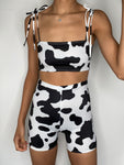Cow Cycling Short Set