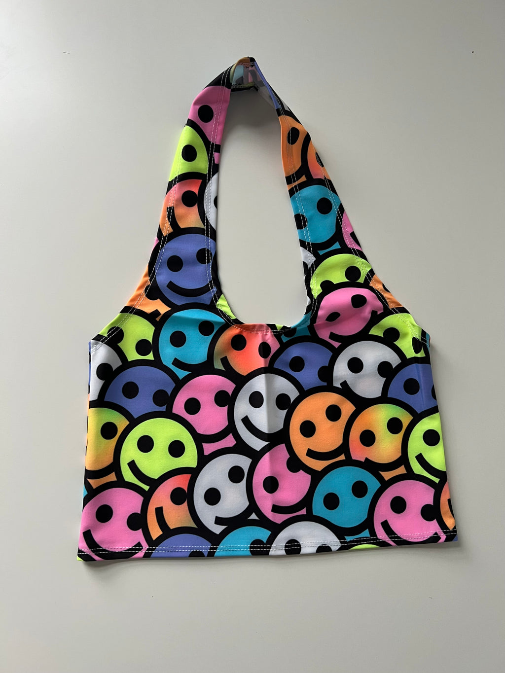 (79) - Size 8 - Smiley Halter Top