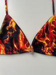 (92) - Size 8 - Dragon Rhinestone Bikini