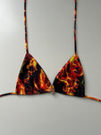 (92) - Size 8 - Dragon Rhinestone Bikini